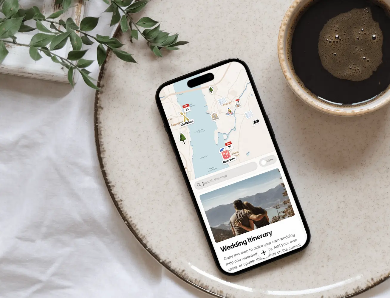 Creating a custom event map from a list in PamPam