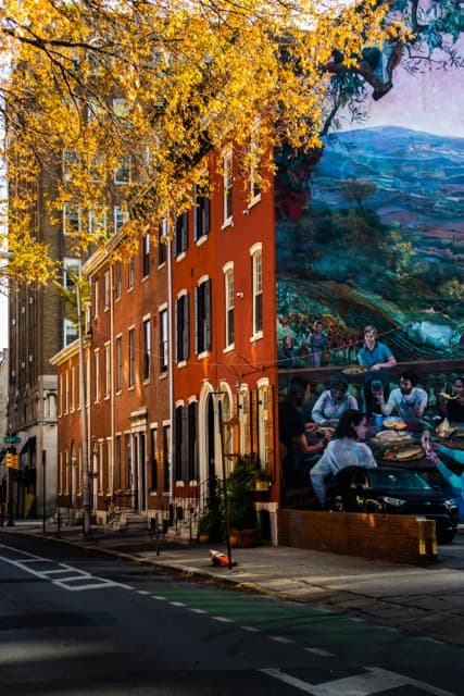 Interactive template map of Philadelphia