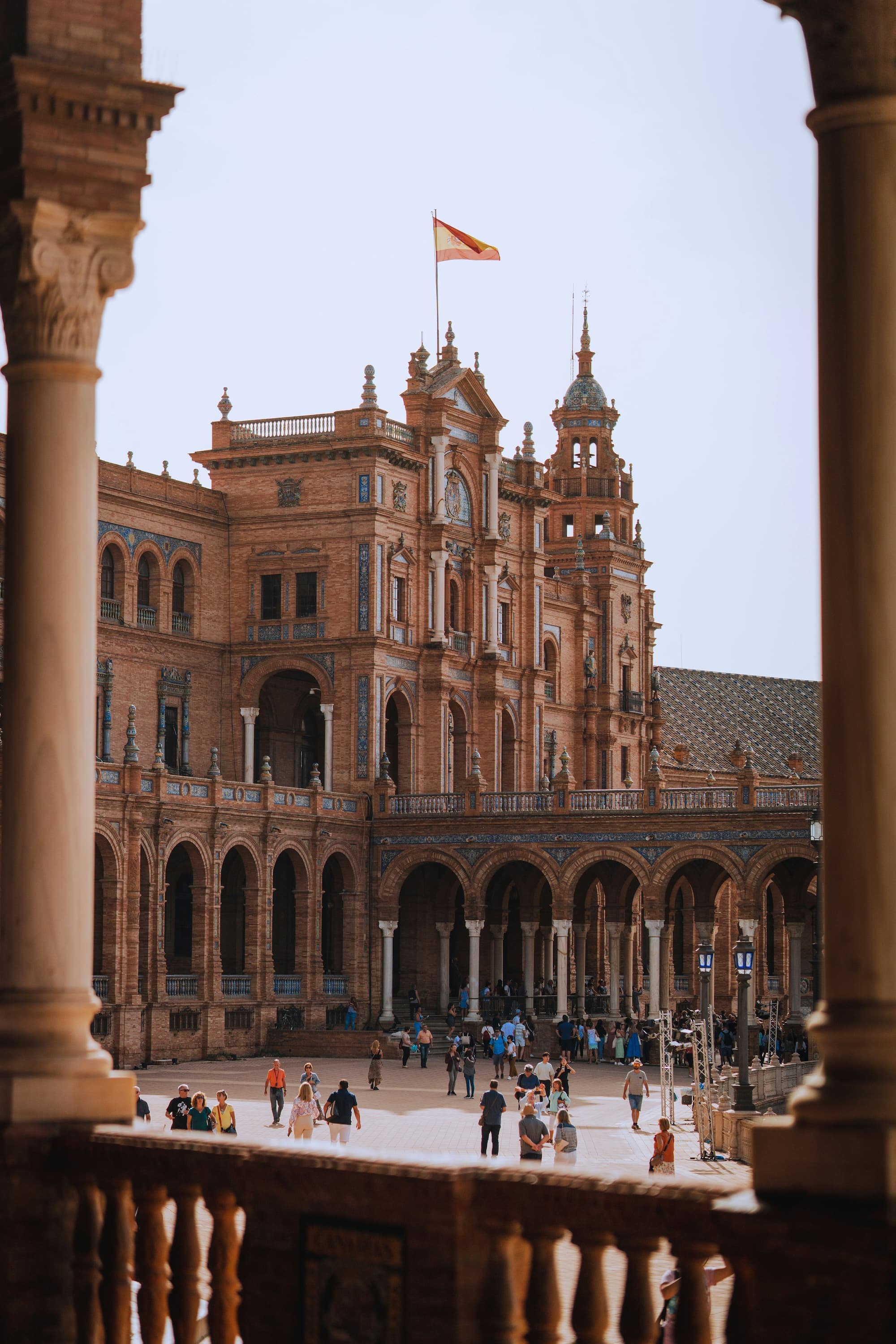Interactive template map of Spain